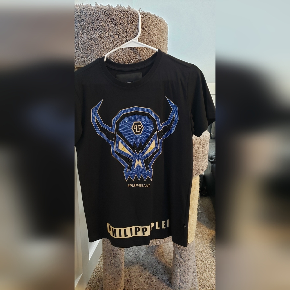 Black Philipp Plein embezzled Tshirt